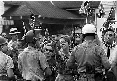 Alabama pro-Jim Crow protesters