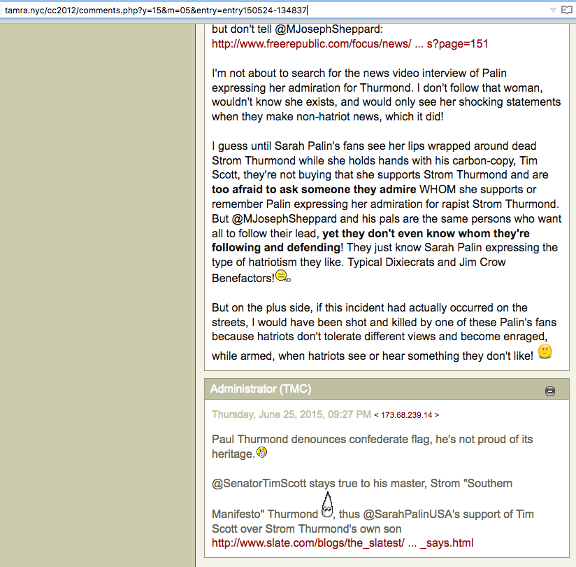 MJosephSheppard comments