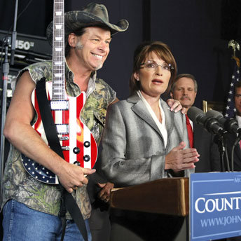 Ted Nugent Sarah Palin